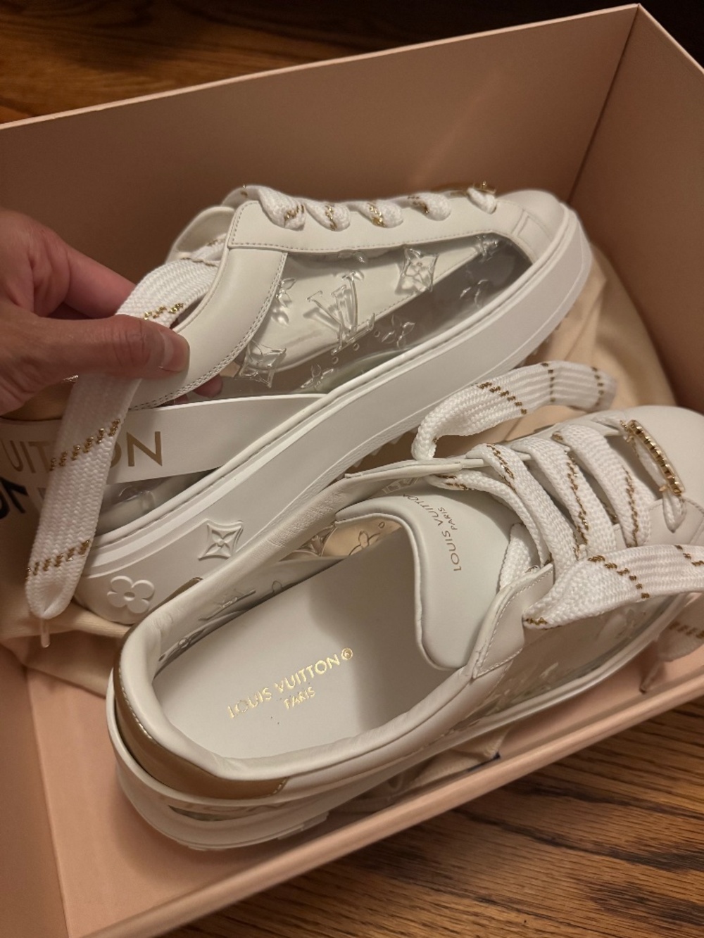 Louis Vuitton Time Out Monogram Sneakers – Women's EU 41 / US 10 – Authentic